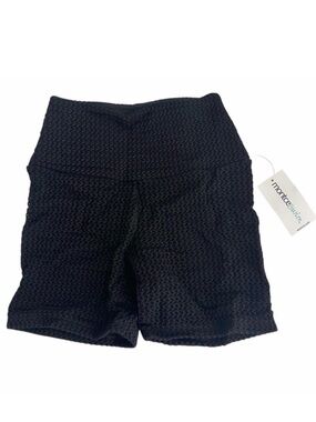 Montce Swim NWT Black Crochet Shorts 5”
